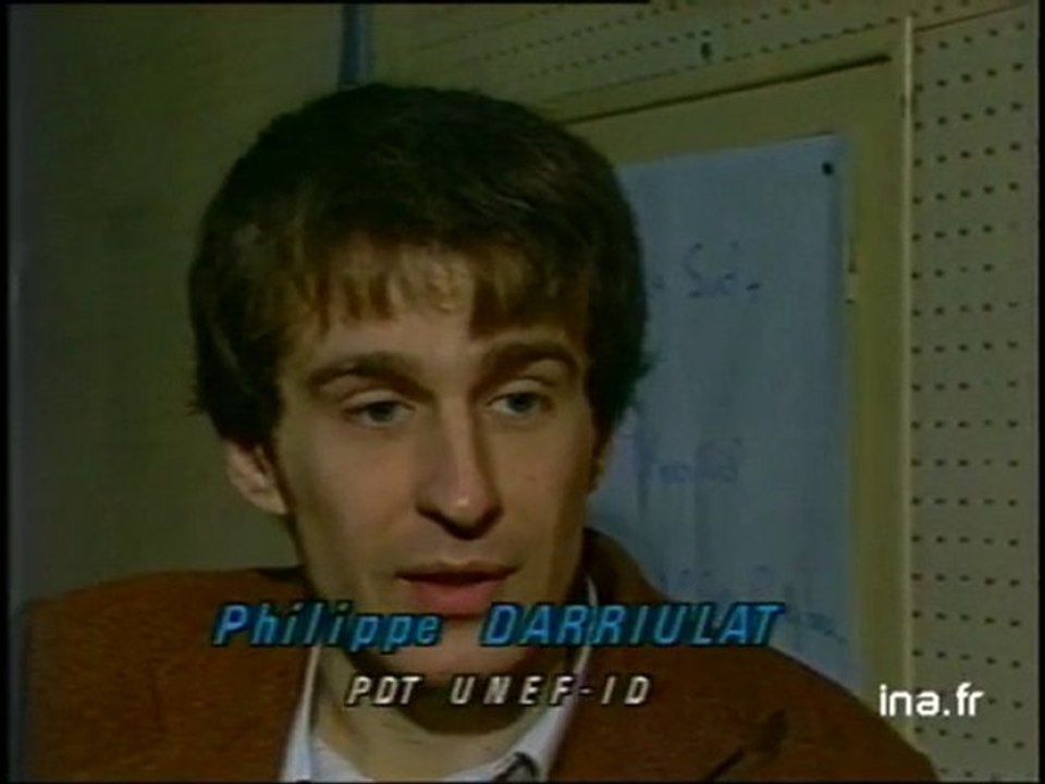 Réactions étudiants