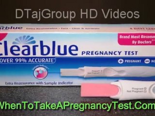 When to take a Pregnancy Test - Pregnancy Symptoms