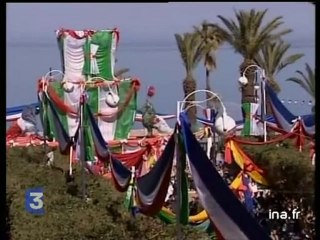 A Oran Jacques Chirac reçoit un accueil triomphal de la part de jeunesse algérie