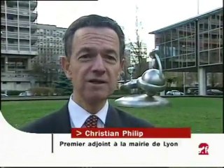 Inauguration du tramway de Lyon