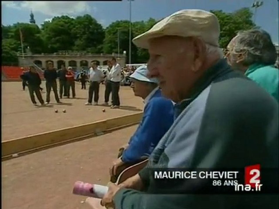 Concours de boules lyonnaises place Bellecour