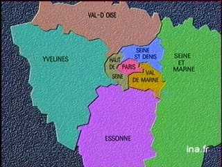 Paris IDF : historique des départements
