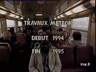 Paris : transports parisiens : projet Météor