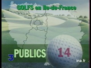 Les golfs en IDF
