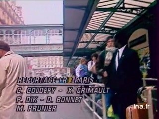 Paris : journée de grève dans les transports parisiens