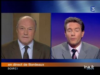 Alain Rousset, en direct de Bordeaux