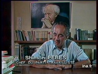 Portrait Shimon Peres