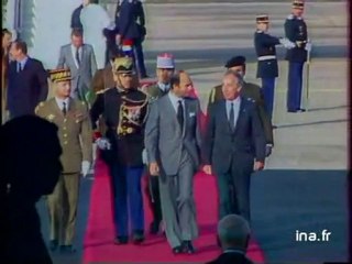 Arrivée Shimon Peres