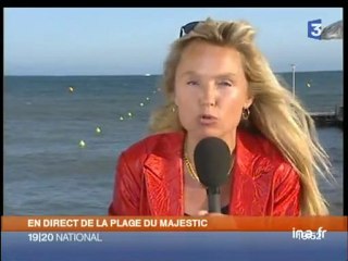 Plateau extérieur : cérémonie de clôture du festival de Cannes