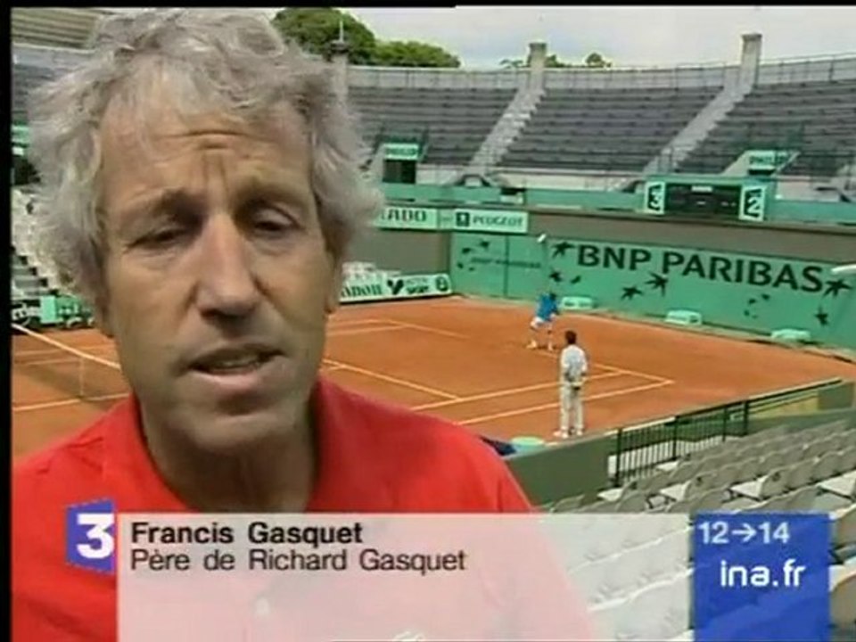 Roland Garros: portrait de Richard Gasquet - Vidéo Dailymotion