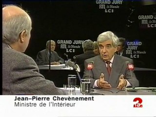 Jean-Pierre Chevènement et le PACS