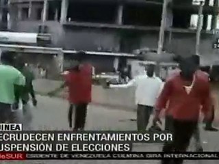 Guinea: recrudecen enfrentamientos