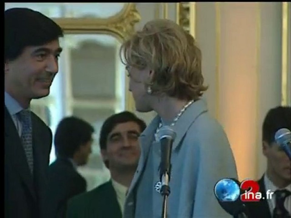 Douste Blazy / Sharon Stone