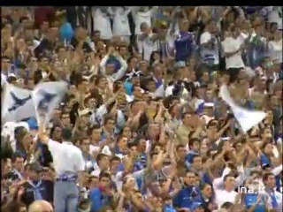 Football : finale de la coupe de France entre Auxerre et Sedan