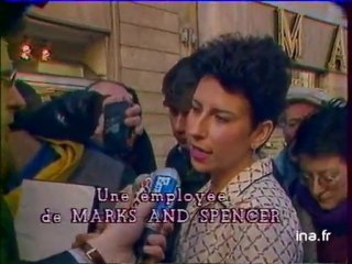 Paris : attentat magasin Marks and Spencer