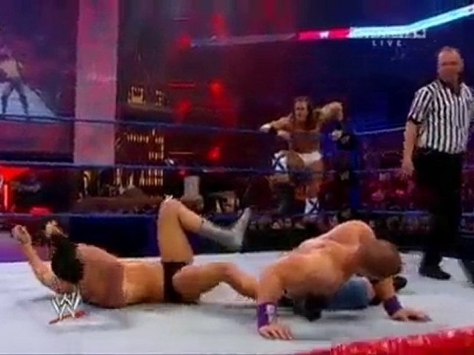 Bragging Rights 2010 Cena & Otunga vs Rhodes & Mcintyre 2/2