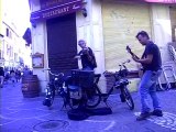 animation de rues bastacosi solex et musique écolo