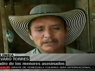 En Colombia, culpan al Ejército del asesinato de dos niños