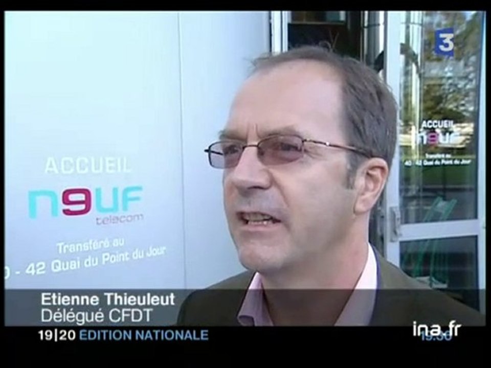 [Neuf telecom : suppression d'emplois]