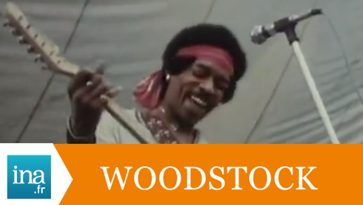 Jimi Hendrix at Woodstock - Archive INA