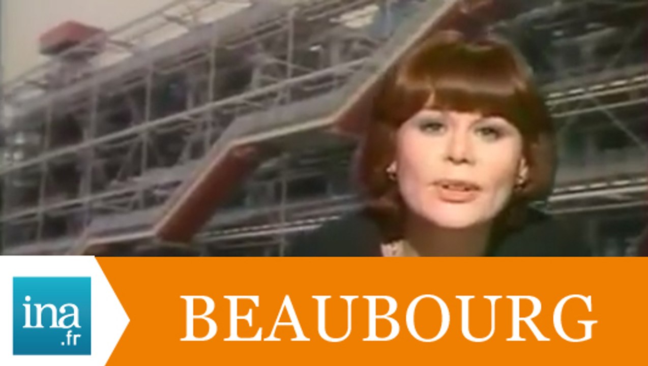 Les premiers visiteurs de Beaubourg - Archive INA