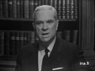 Déclaration de Roger Frey : 1er tour des élections législatives