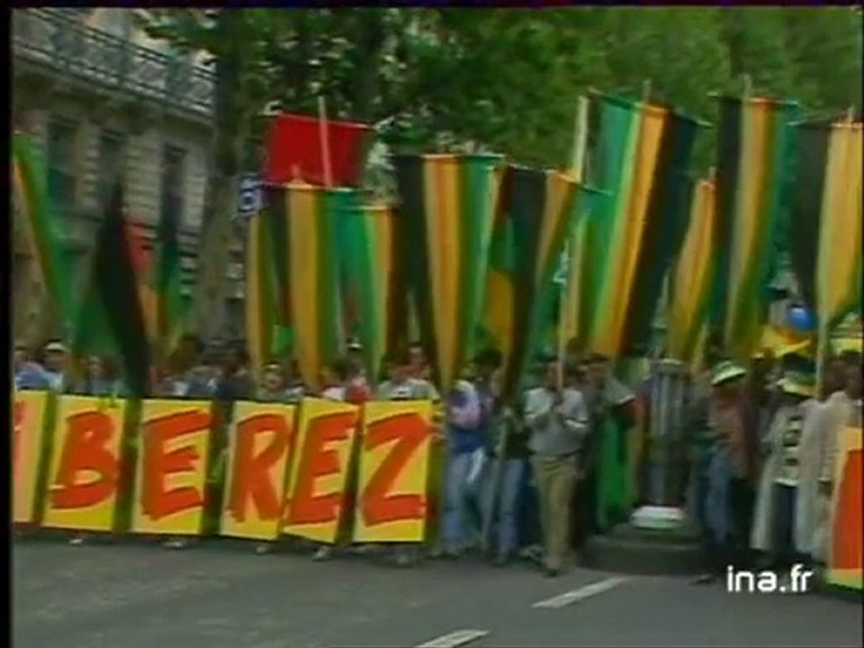 Manifestation anti-apartheid