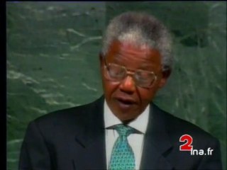 Nelson Mandela à l'ONU - Archive vidéo INA