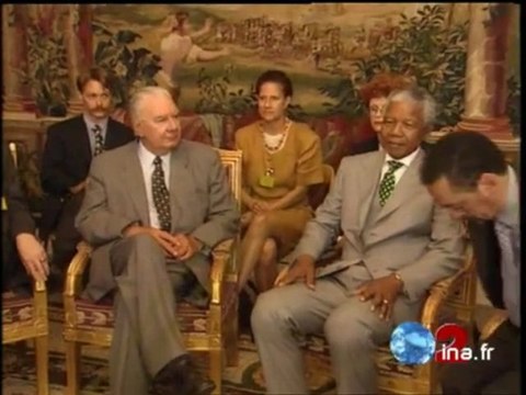 Nelson Mandela rencontre les patrons français - Archive vidéo INA