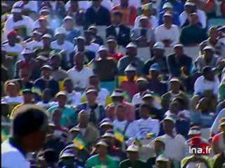 Afrique du sud/dernier meeting Mandela