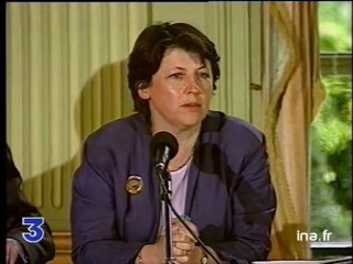 Discours de MARTINE AUBRY sur l'accord des 35 heures