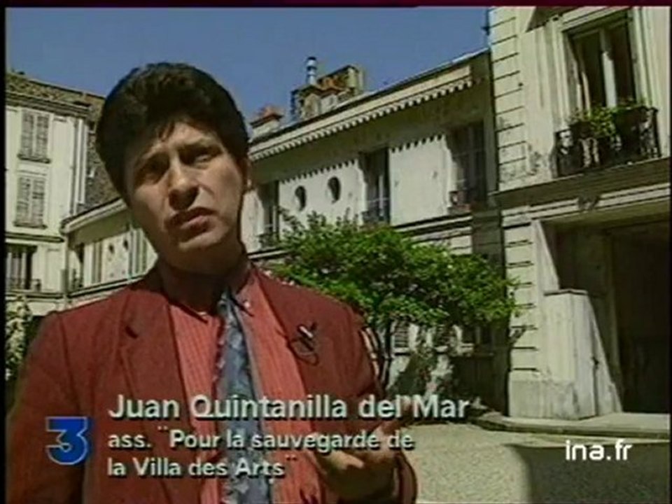 Montmartre : la villa des arts est menacée - Archive INA