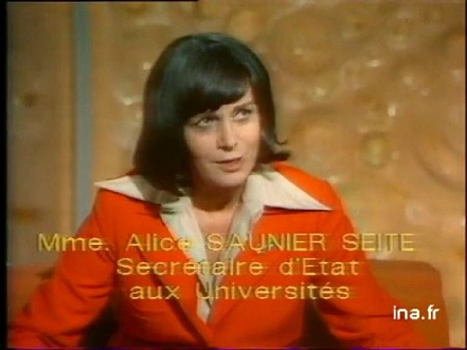 Interview de Madame Saunier Seite