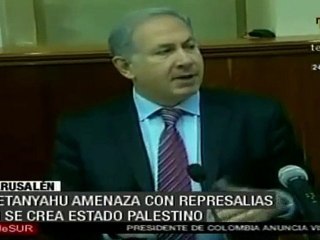 Benjamin Netanyahu pide a palestinos que no tomen acciones u