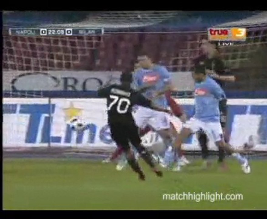 Napoli 0 - 1 AC Milan [matchhighlight.com]