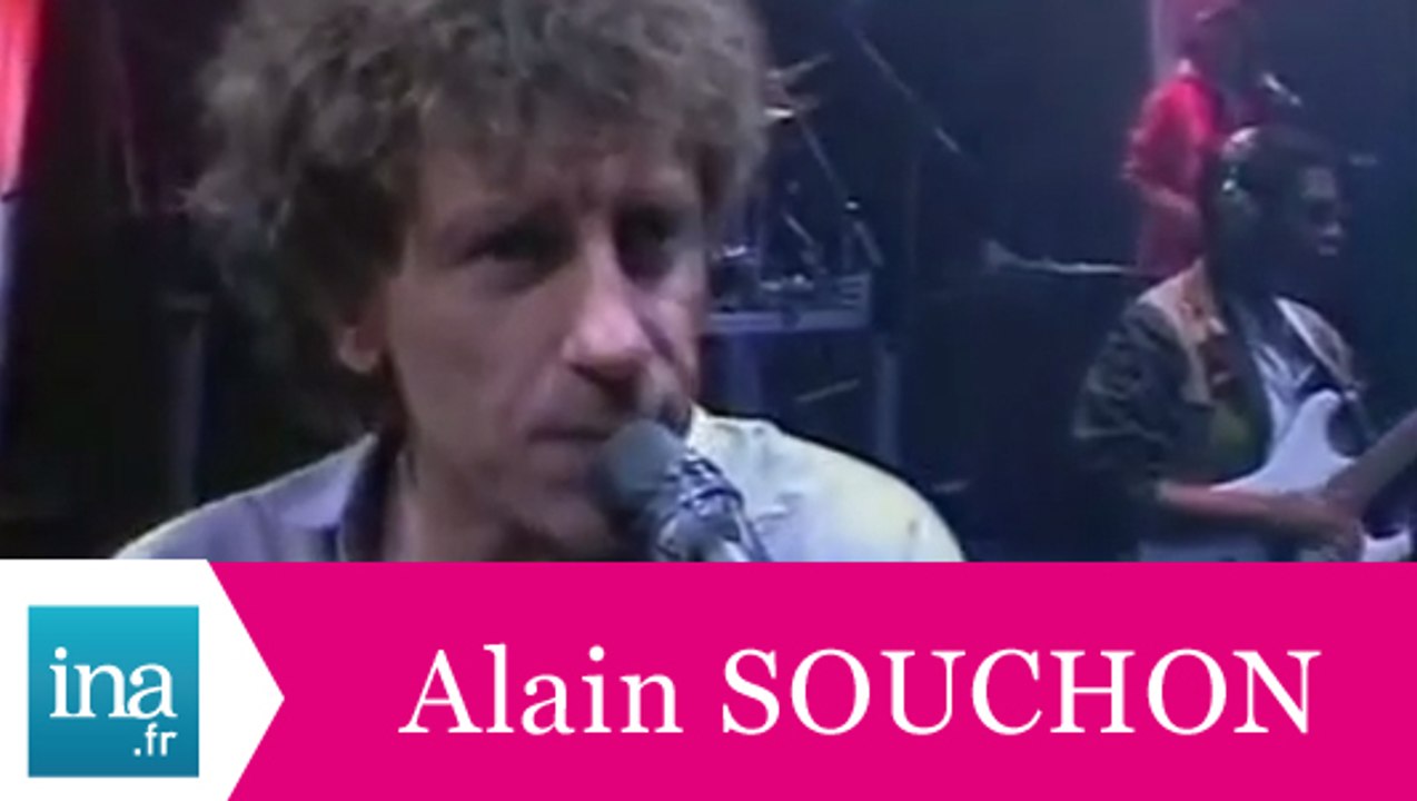 Alain Souchon au Palais des Sports - Archive INA