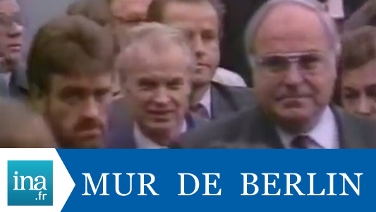 Helmut Kohl et Hans Modrow, premiers pas vers la réunification - Archive INA