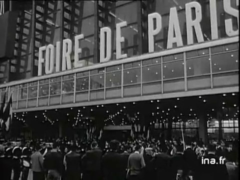 Georges Pompidou à la Foire de Paris 1965 - Archive INA