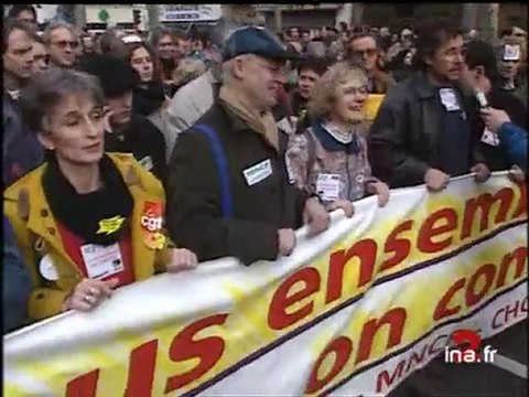 MANIF CHOMEURS PARIS