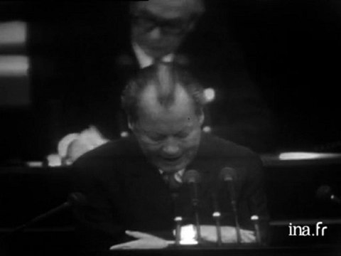 Extrait du discours de Willy Brandt