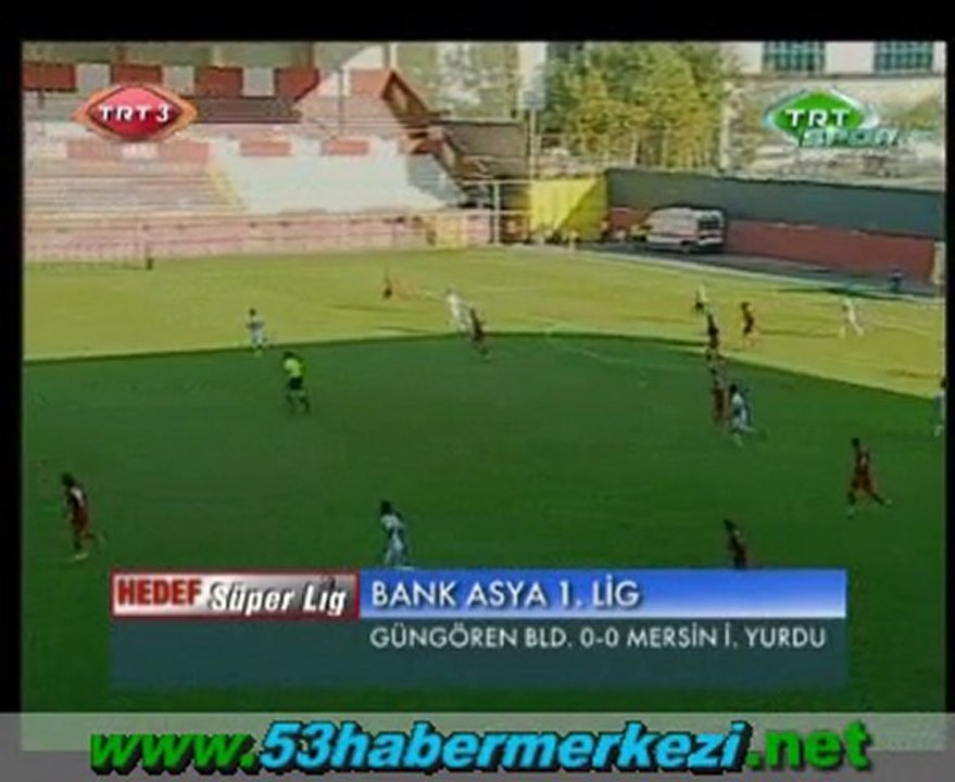 Güngören Belediyespor - Mersin İdmanyurdu Maç Özeti