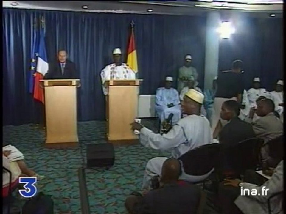 Jacques CHIRAC en Guinée