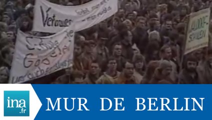 500 000 manifestatnts à Berlin Est - Archive INA