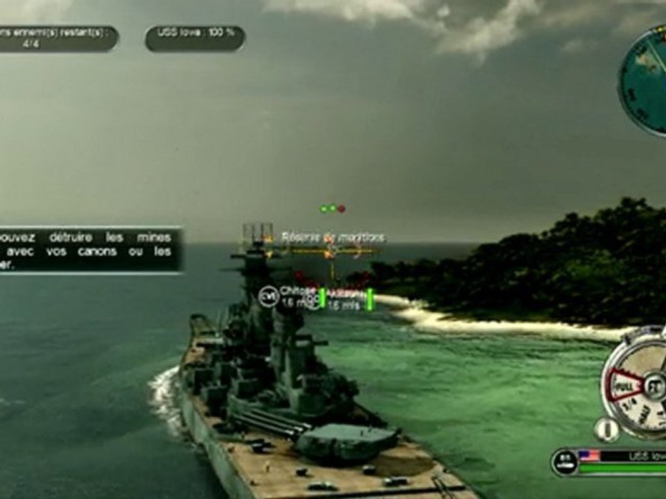 Test Battlestations Pacific sur Xbox 360
