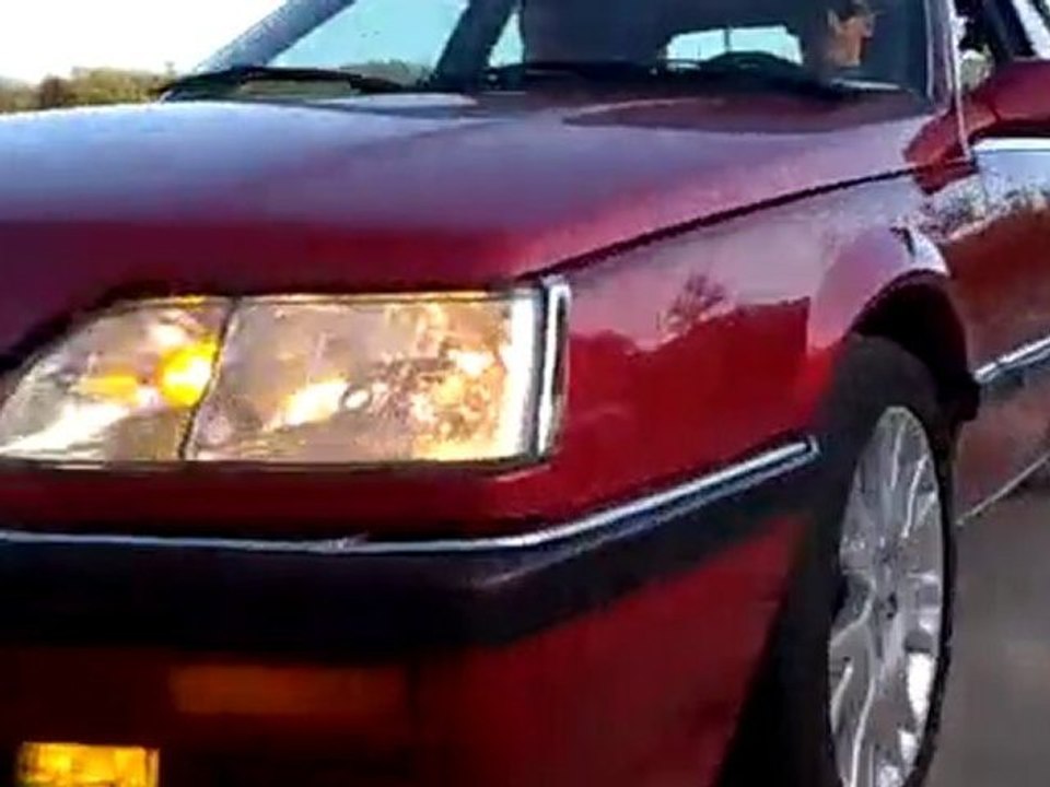 Renault R25 V6 Turbo : Accélération