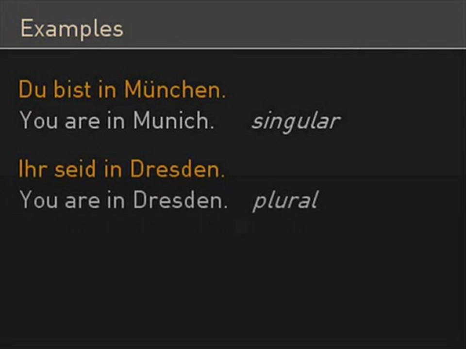 Learn German - Lesson 1