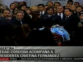 Piedad Córdoba acompaña a presidenta Fernández