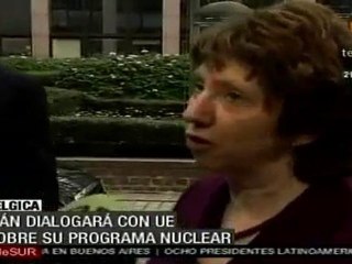 Diálogo Irán-UE sobre programa nuclear