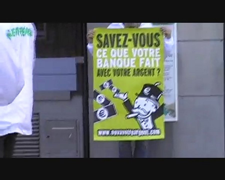 Greenpeace Clermont-Ferrand - Stop aux banques nucléaires !