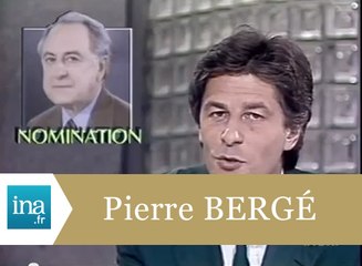 Nomination de Pierre Bergé à l'Opéra de Paris - archive vidéo INA